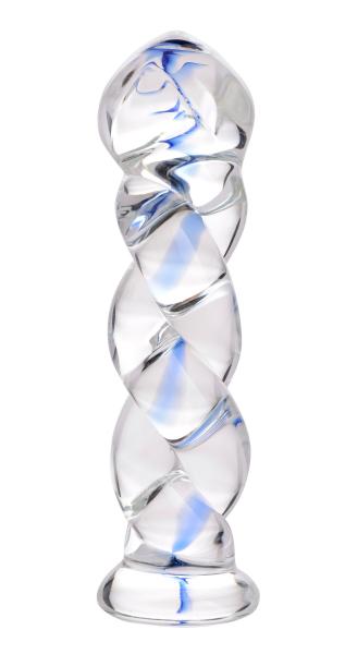 Soma Twisted Glass Dildo Default Title Prisms Erotic Glass Toys - Glass Toys