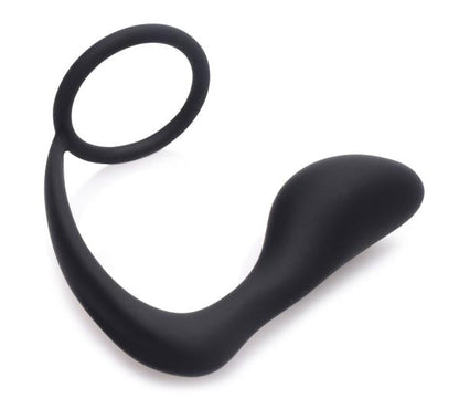 Explorer II Prostate Stimulator & Cock Ring Black Default Title Prostatic Play Toys - Anal Toys