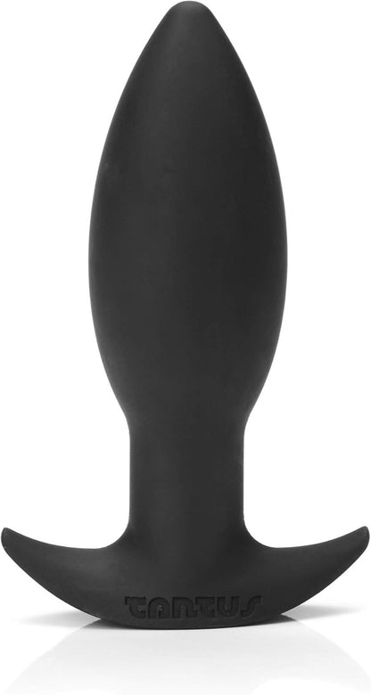 Tantus Sex/Adult Toys Neo Butt Plug - Ultra-Premium & Flexible Sex Toy for Sexual Wellness - Silicone Satin Prostate Massager, Waterproof, Anal Plug, Pleasure for Men, Women, Couples - Onyx Tantus Toys - Anal Toys