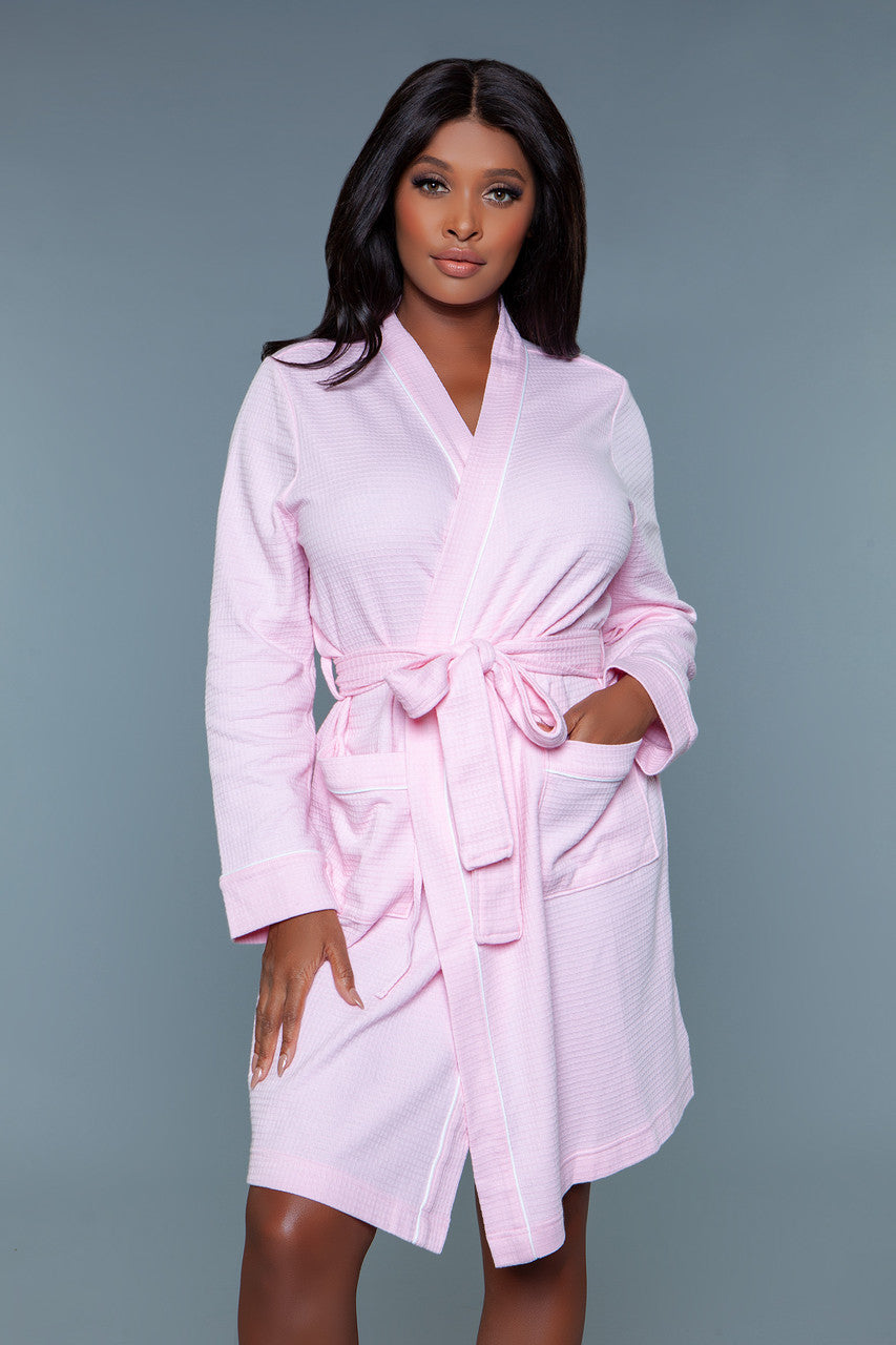 2258 Waffle Robe Be Wicked Women - Sleepwear - Robes