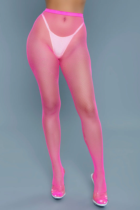 Dive into the timeless allure of fishnets, a versatile addition to any fashion-forward wardrobe. Fishnets offer endless styling possibilities, whether you're looking to add an edgy touch to your everyday look or aiming for high-impact glamour for a night out. Elastic high-waist Fishnet from toe to waist Follow care instructions Thong not included Made in Taiwan