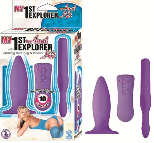 My 1st Anal Explorer Kit - Lavender Default Title Nasstoys Toys - Anal Toys