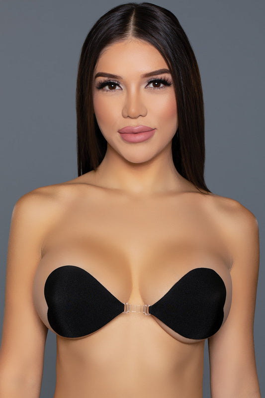 Infuse a touch of romance and whimsy into your wardrobe essentials with these charming heart-shaped covers. Designed for those who adore playful yet practical lingerie solutions, t These heart-shaped covers offer discreet coverage and a seamless look under any outfit. Removable fastening hook for cleavage Front fabric material Adhesive back Seamless Handwash with mild soap in cold water, air dry. Do not use powder/moisturizer/oils/fragrances near the bust area. Do not apply over broken, damaged, or sun-bur