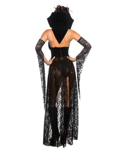 4pc Dark Romance Vampiress Roma Confidential Costume Women - Costumes