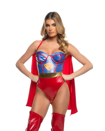 2pc Super Sexy Heroine Roma Confidential Costume Women - Costumes