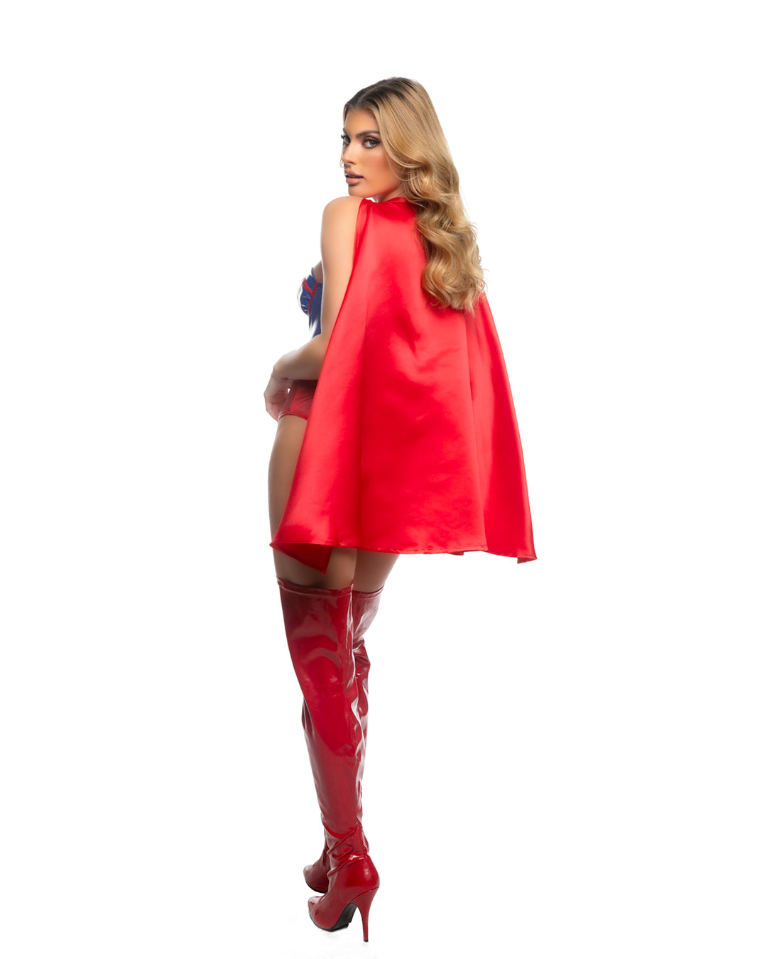 2pc Super Sexy Heroine Roma Confidential Costume Women - Costumes