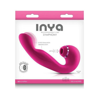 Inya Symphony Suction Dual Stimulator Pink Default Title Inya Toys - Vibrators