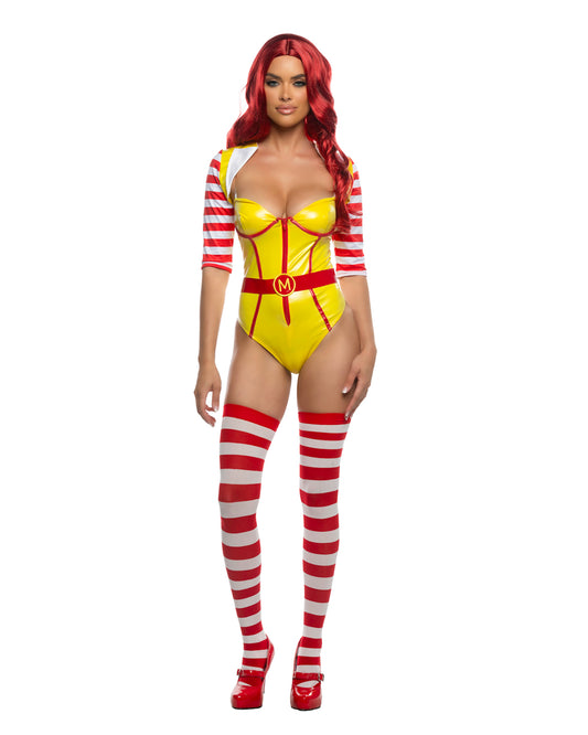3pc Yummy Meal Babe Roma Confidential Costume Women - Costumes