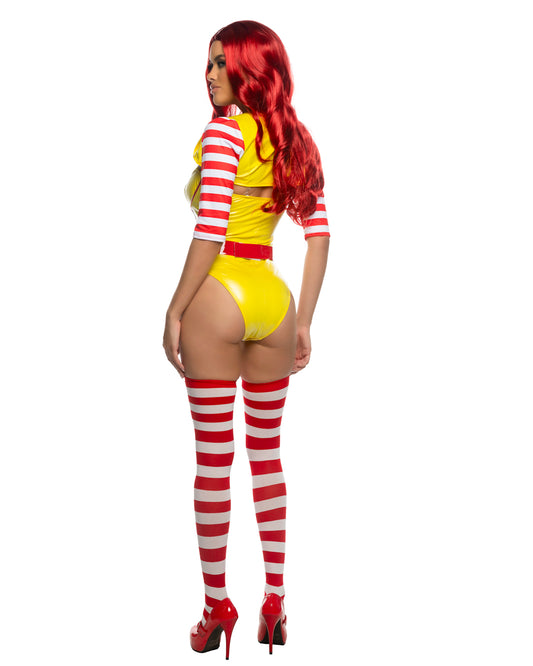 3pc Yummy Meal Babe Roma Confidential Costume Women - Costumes