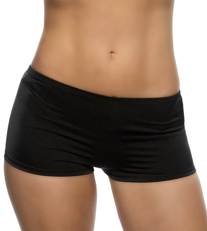 1pc Low Rise Botty Spandex Shorts Black Roma Confidential Costume Women - Lingerie - Panty