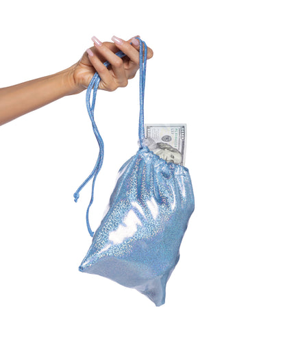 Shimmer Money Bag Roma Confidential Costume Women - Costumes