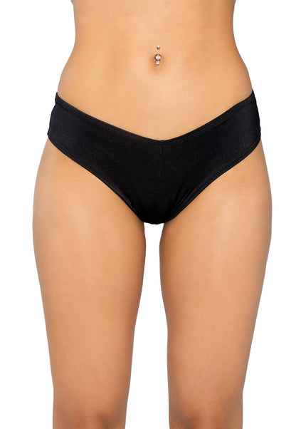 Pucker Back Shorts Black One Size Roma Confidential Costume Women - Lingerie - Panty