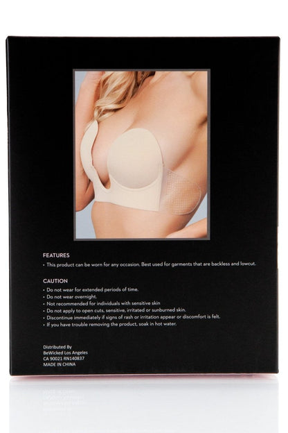 BWXB093 Deep V Bra Be Wicked Women - Lingerie - Bra Adhesive & Pasties