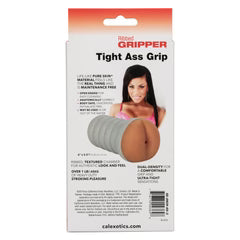 Ribbed Gripper Tight Ass Brown Stroker CalExotics - California Exotic Novelties Toys - Masturbators