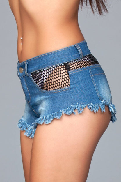 J11 Such a Catch Denim Shorts Be Wicked Women - Bottoms - Short
