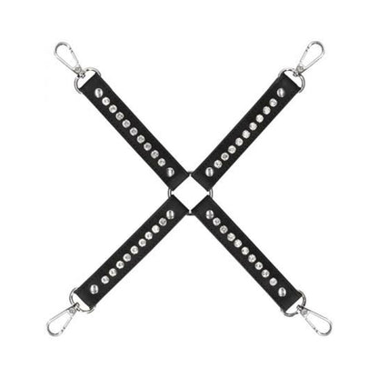 Ouch Diamond Studded Hogtie - Black Default Title Shots America Toys - Fetish