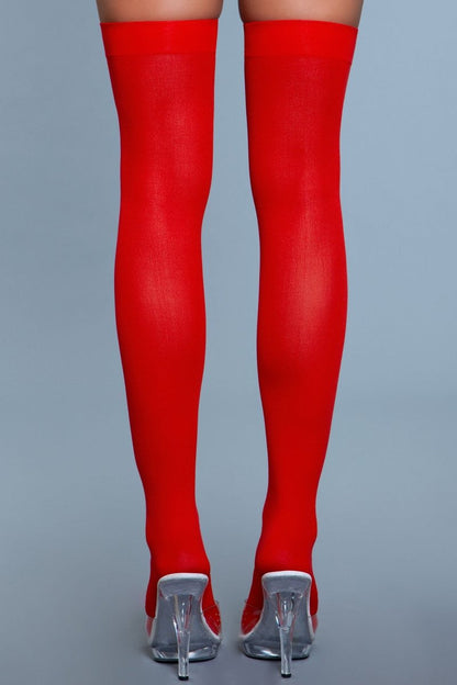 1932 Opaque Nylon Thigh Highs Be Wicked Women - Lingerie - Hosiery