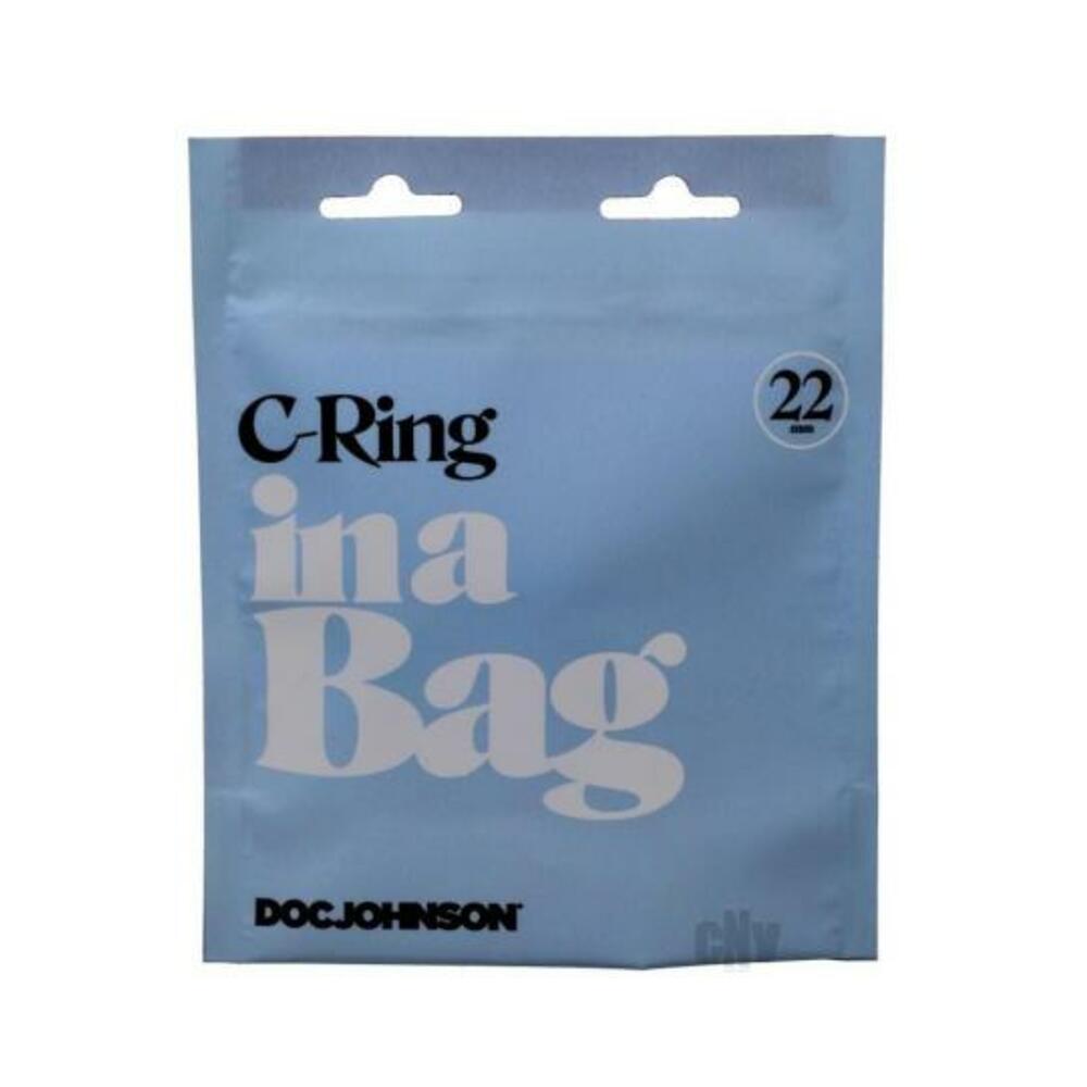 In A Bag C-ring Black Default Title Doc Johnson Toys - Cockrings