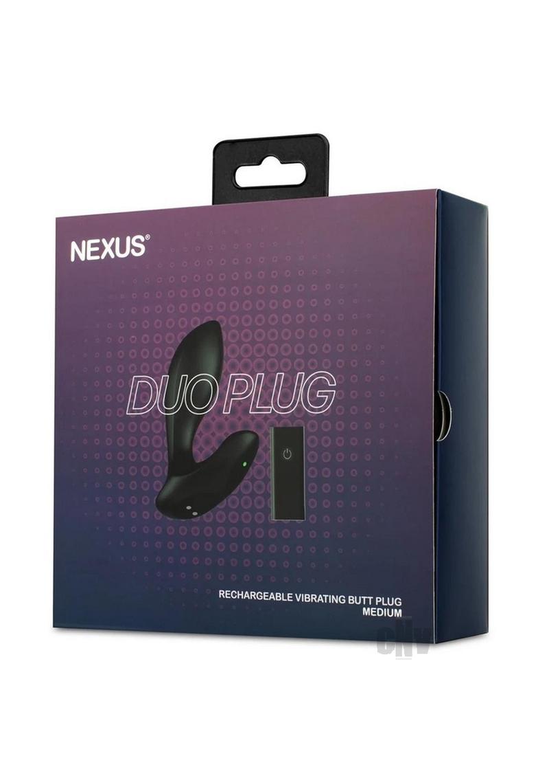 Nexus Duo Plug Md Black - Medium Default Title Nexus Toys - Anal Toys