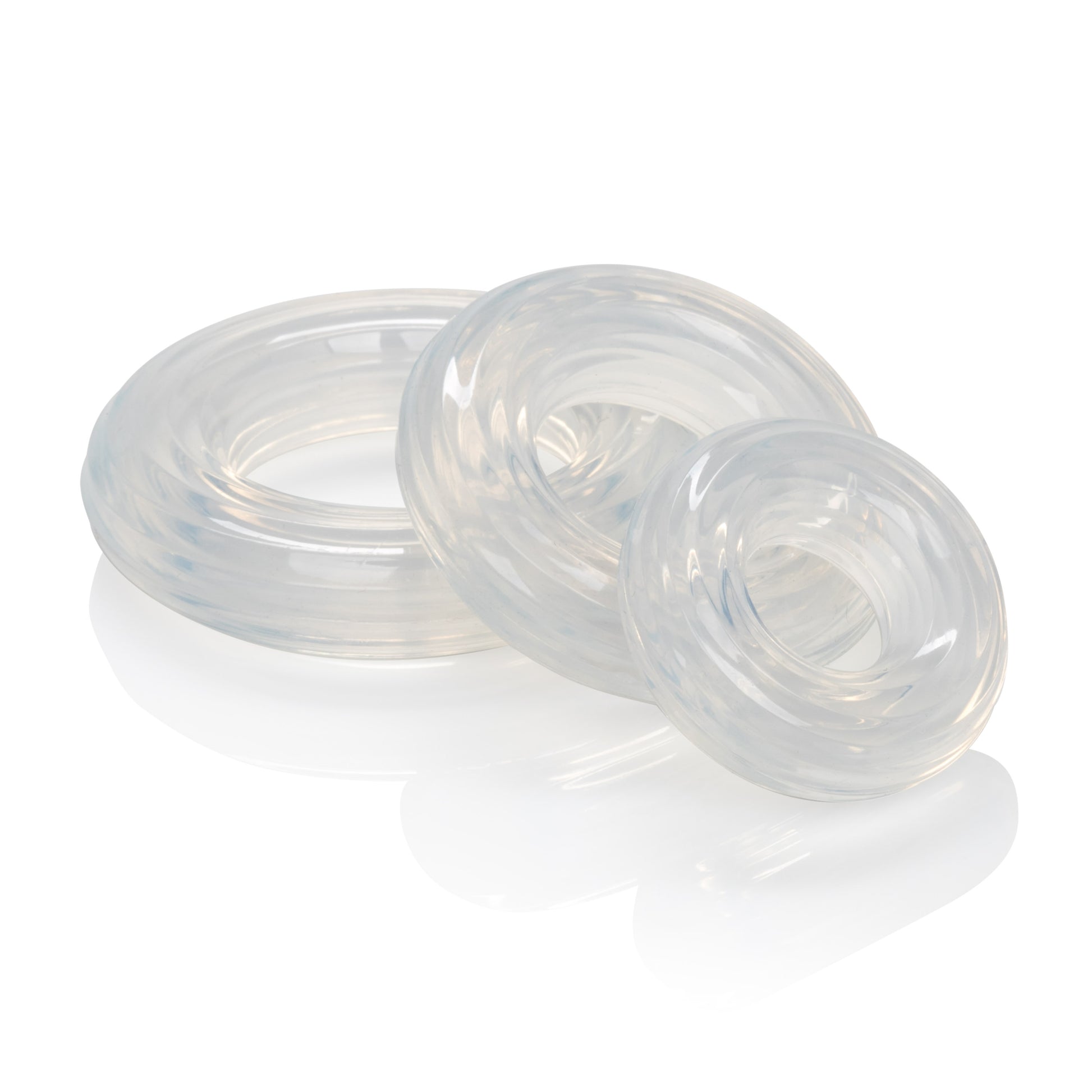 Premium Silicone Ring Set Default Title CalExotics - California Exotic Novelties Toys - Cockrings