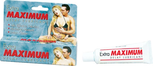 Extra Maximum Delay Lube Large Default Title Nasstoys Sexual Wellness - Lubricants