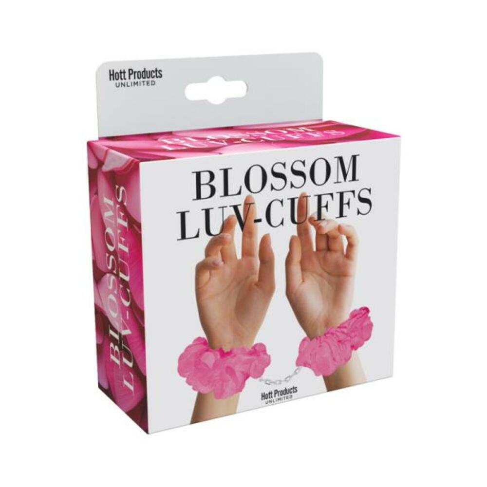 Blossom Luv Cuffs Flower Hand Cuffs Pink Default Title Hott Products Toys - Fetish