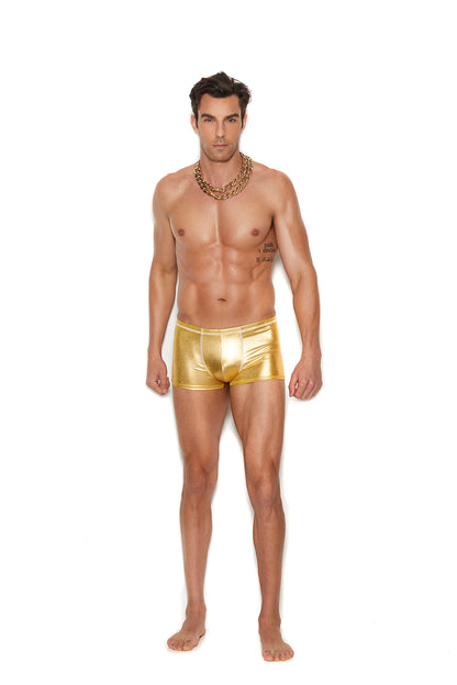 Men's Lam? Boxer Brief Gold Elegant Moments Men