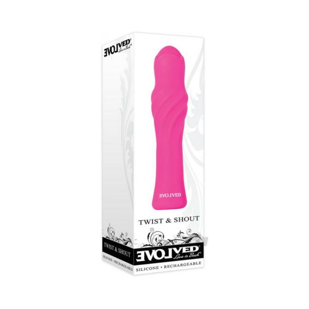 Evolved Twist & Shout Rechargeable Vibrator Default Title Evolved Novelties Toys - Vibrators