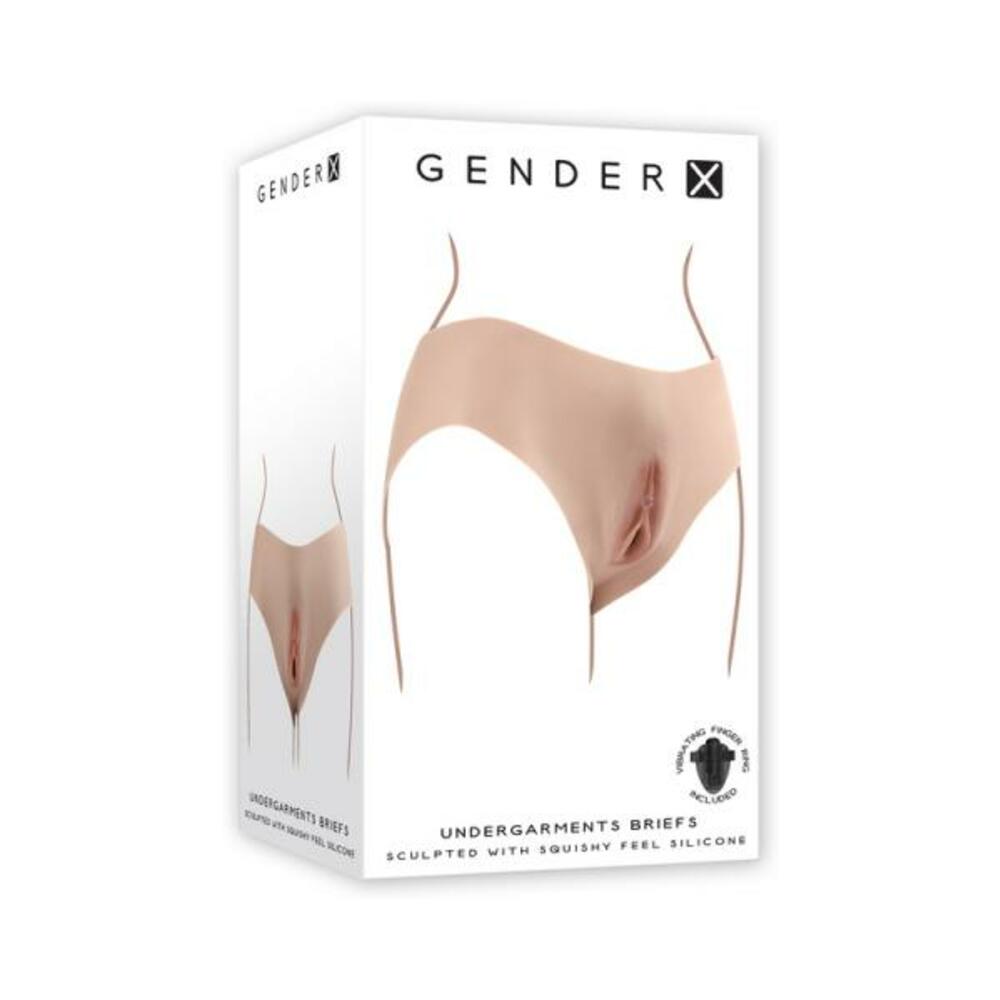 Gender X Vagina Panty Silicone Light Default Title Gender X Women - Lingerie - Panty