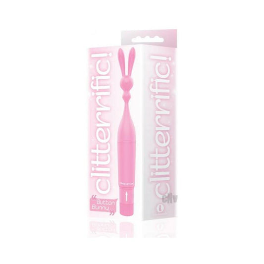 The 9's Clitterific! Button Bunny Clitoral Stimulator Default Title Icon Brands Toys - Vibrators
