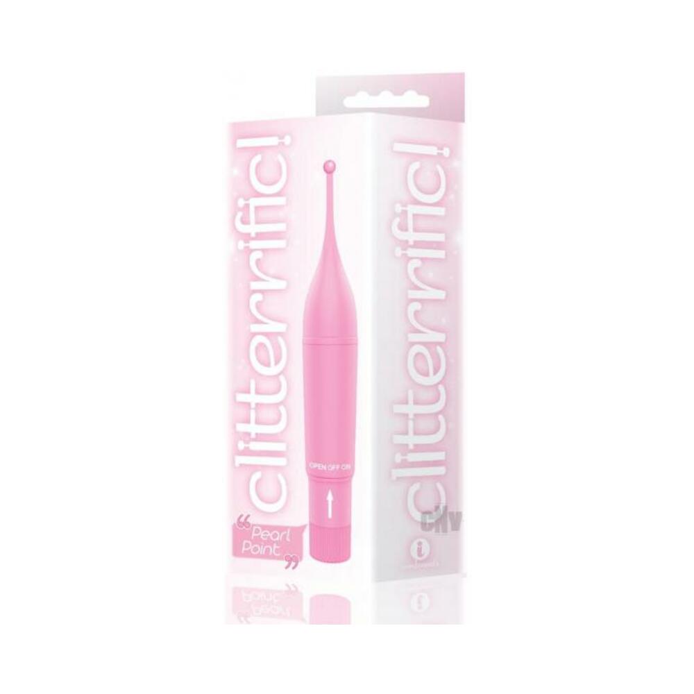The 9's Clitterific! Pearl Point Clitoral Stimulator Default Title Icon Brands Toys - Vibrators