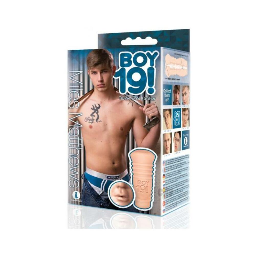 Boy 19! Teen Twink Stroker Miles Matthews Default Title Icon Brands Toys - Masturbators
