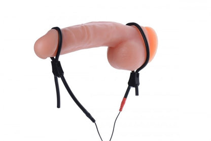 Vigor II Electro Stim Cock and Balls Ties & Frenum Electro Stimulator Default Title XR Brands Toys - Cockrings
