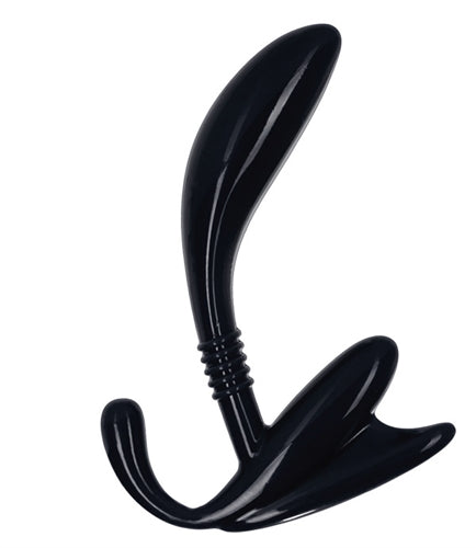Apollo Curved Prostate Probe - Black Default Title CalExotics - California Exotic Novelties Toys - Anal Toys