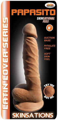 Skinsations Latin Lover Series 8 Inches - Papasito Default Title Hott Products Toys - Dildos