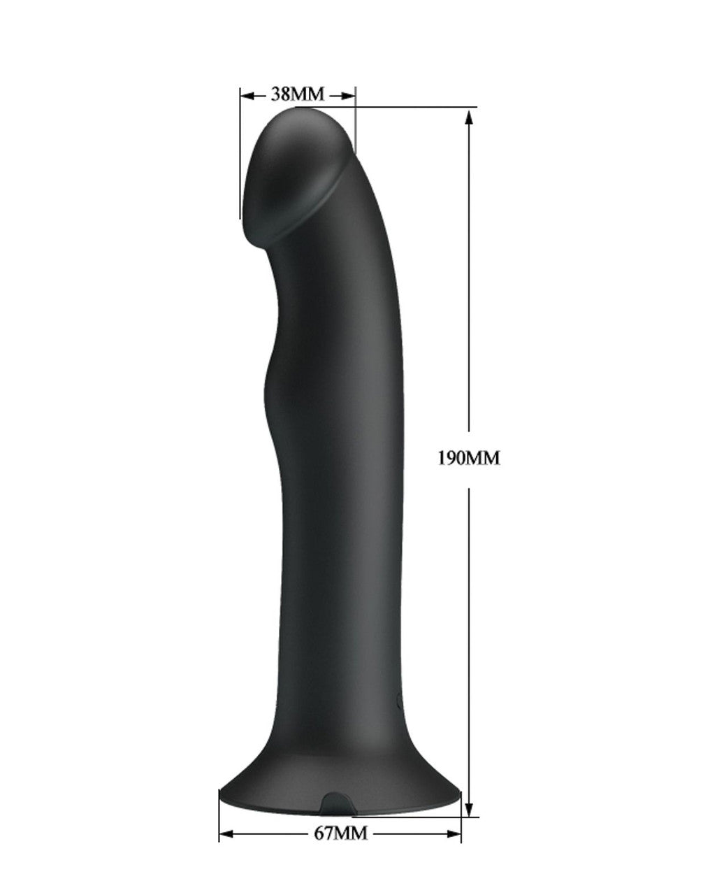 Pretty Love - Murray - Black Default Title Pretty Love Toys - Dildos