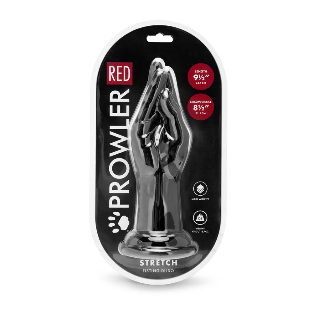 Prowler RED Stretch Fisting Dildo Black