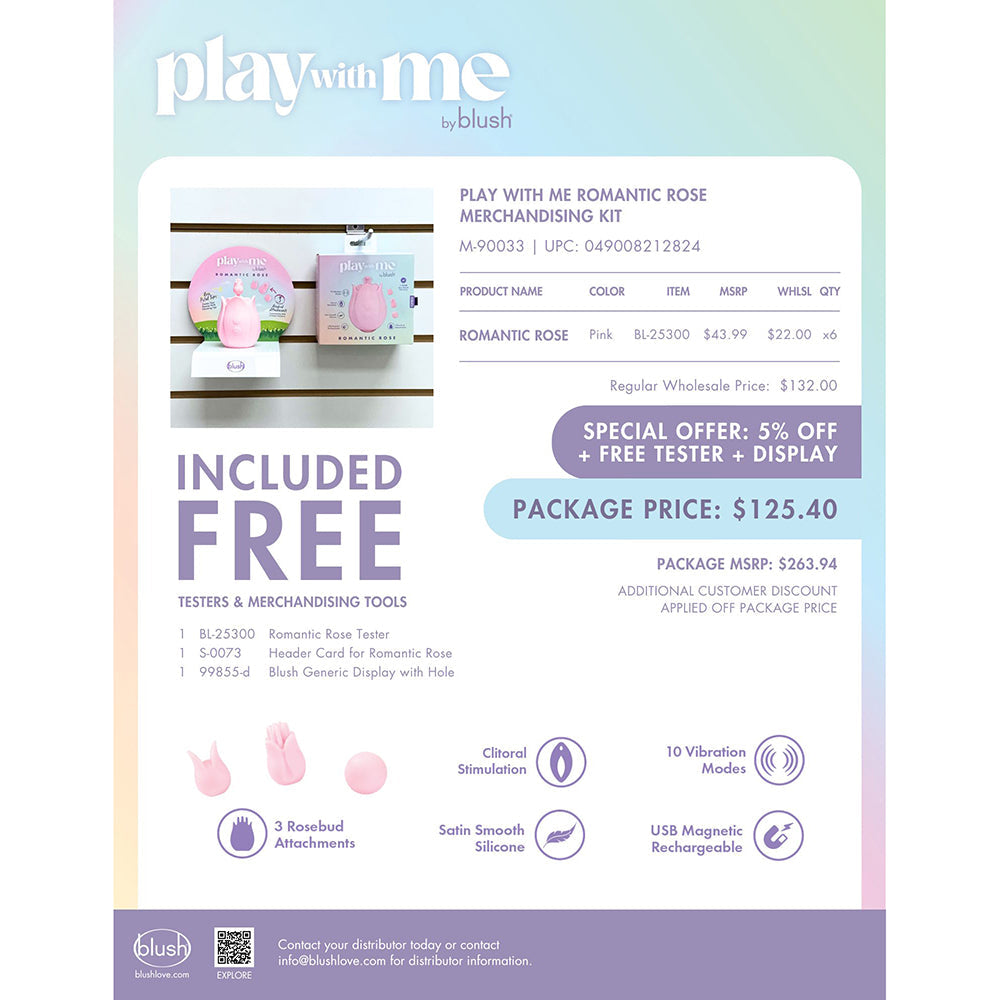Play With Me Romantic Rose Merchandising Kit