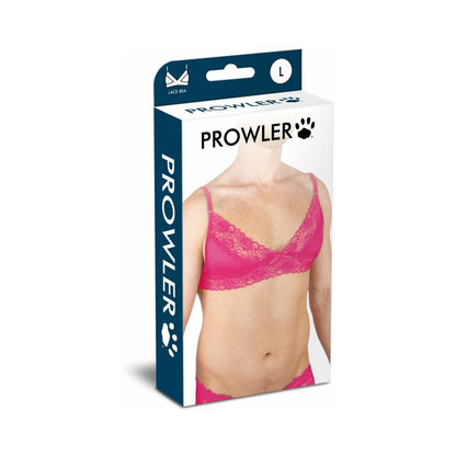 Prowler Lace Bra Pink L Default Title Prowler Man