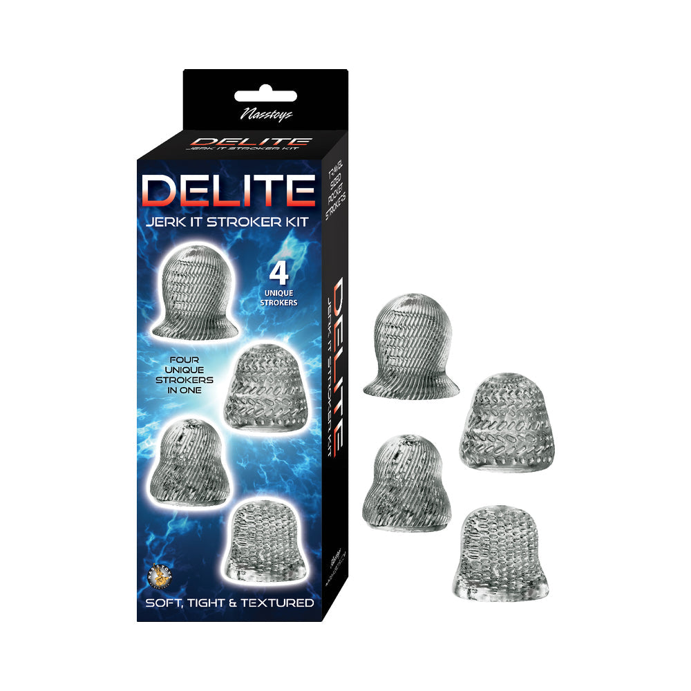 Delite Jerk It Stroker Kit Smoke