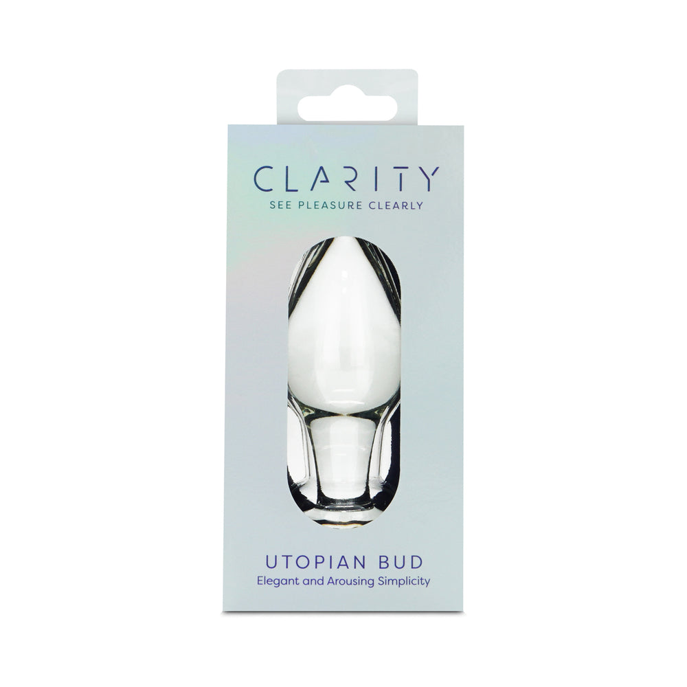 Clarity Utopian Bud Glass Plug