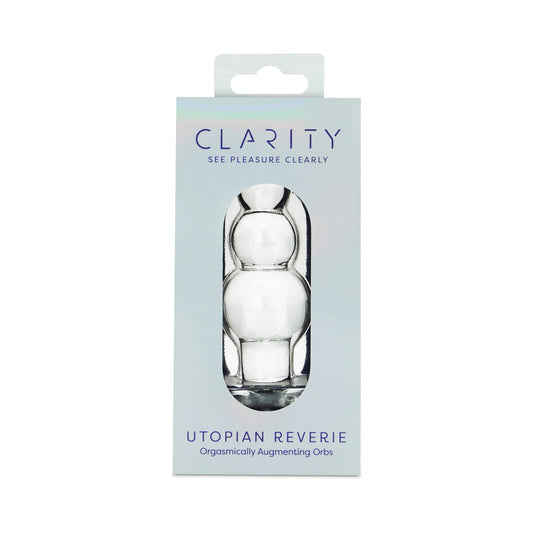 Clarity Utopian Reverie Glass Dildo