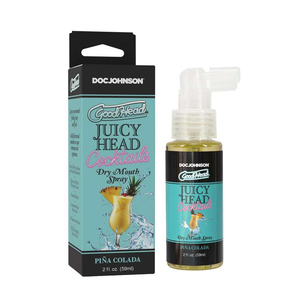 GoodHead Juicy Head Cocktails Dry Mouth Spray Piña Colada 2 oz.