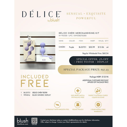 Délice Chéri Merchandising Kit