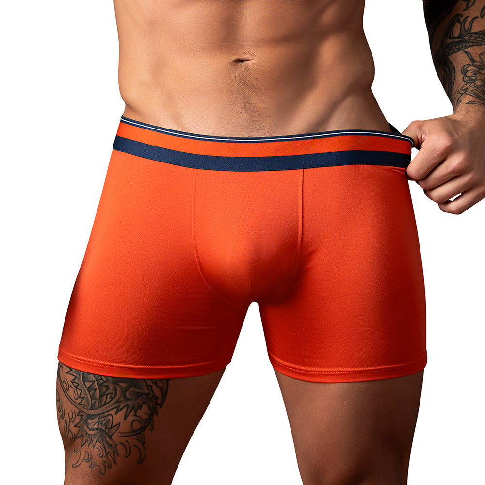 Male Power Soo Cumfy Boxer Brief Orange L