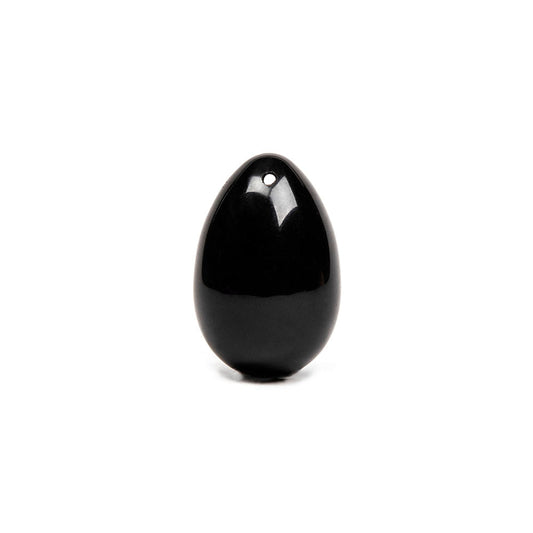 Chakrubs Xaga Yoni Egg Obsidian (drilled)