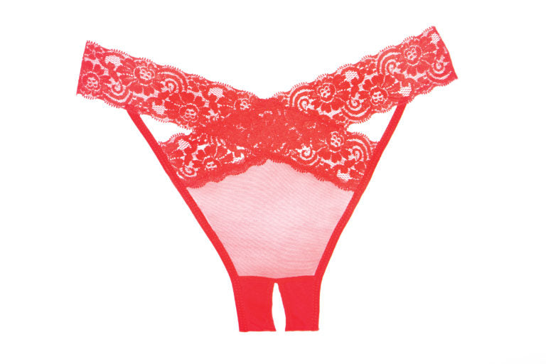Adore Desire Panty Red O/s Allure Lingerie Women - Lingerie - Panty