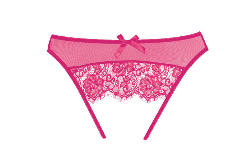 Adore Expose Panty Hot Pink O/s Allure Lingerie Women - Lingerie - Panty