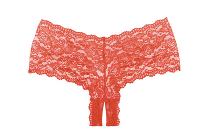 Adore Candy Apple Panty Red O/s Allure Lingerie Women - Lingerie - Panty