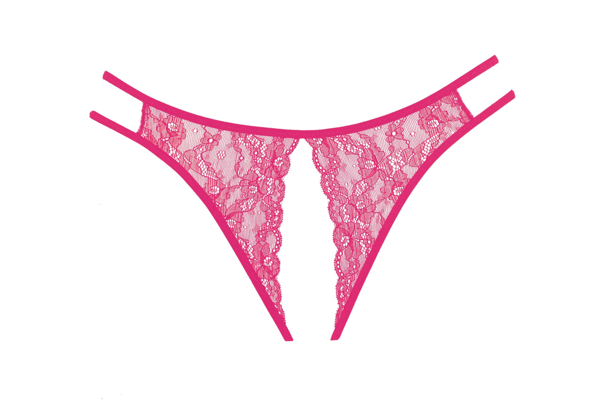 Adore Sweet Honey Panty Hot Pink O/s Allure Lingerie Women - Lingerie - Panty